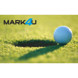 Piłeczka golfowa z dowolnym nadrukiem UV - 50 sztuk