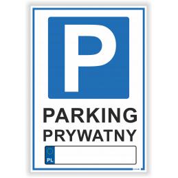 Parking prywatny - Numery...