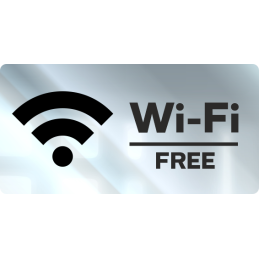 Wi-Fi FREE | Tabliczka...